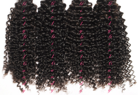 Thumbnail: GGC Virgin Kinky Curly TRESSES 4 Bundle Package