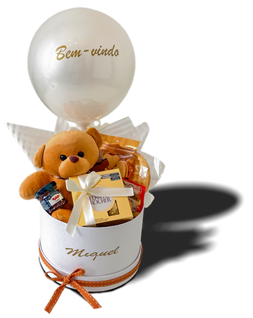 presente personalizado com chocolates