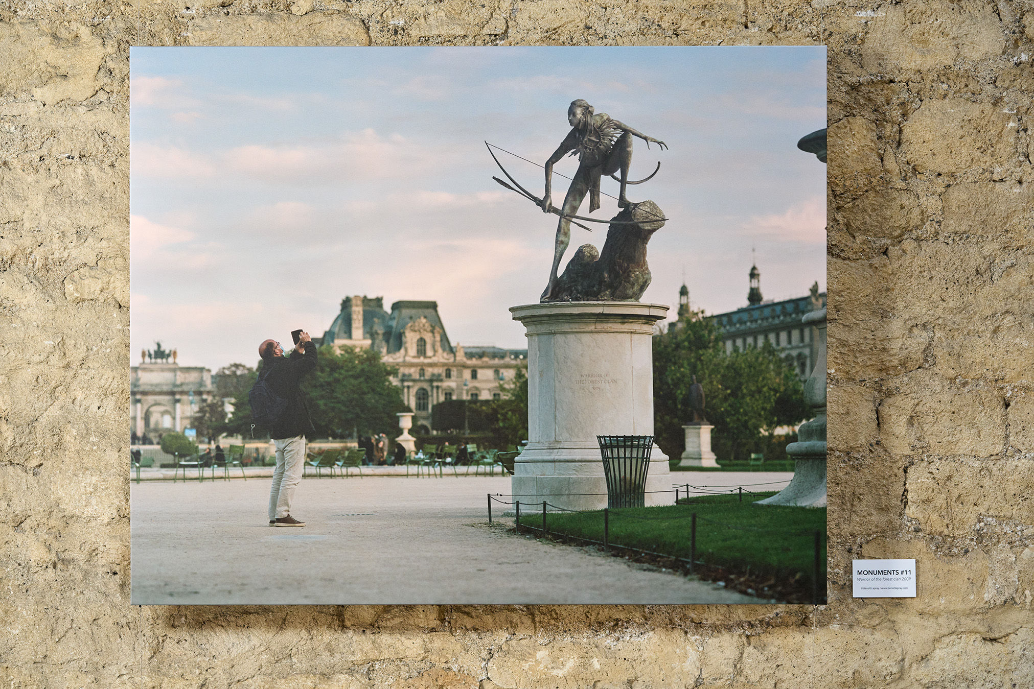 MONUMENTS #11 - WARRIOR OF THE FOREST CLAN (Extra large format - 1 copy)