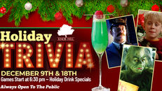 Holiday Trivia Nights at The Sycamore Grille at Knob Hill - December 18th