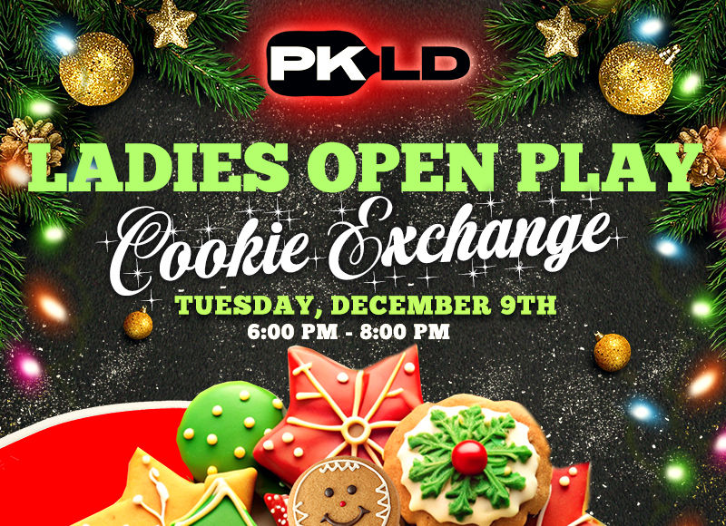 Ladies Open Play Cookie Exchange at PKLD