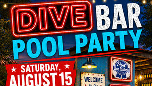 Get ready to trade the country club for the ultimate Dive Bar Pool Party!