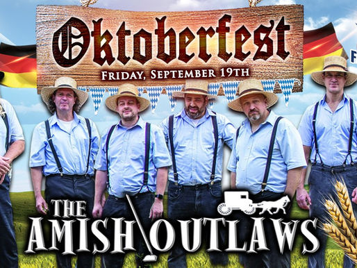 Oktoberfest Week 1 - Amish Outlaws on Friday, September 19th at Putnam County Golf Course