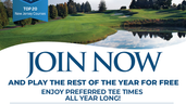 Join Now and Play the Rest of the Year for FREE at Knob Hill Golf Club!