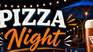 Pizza Night at the Pool on Sunday, July 26th!