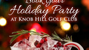 Book Your Holiday Party at Knob Hill Golf Club