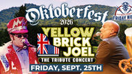 This Friday, September 25th - Oktoberfest with Yellow Brick Joel at Putnam County Golf Course