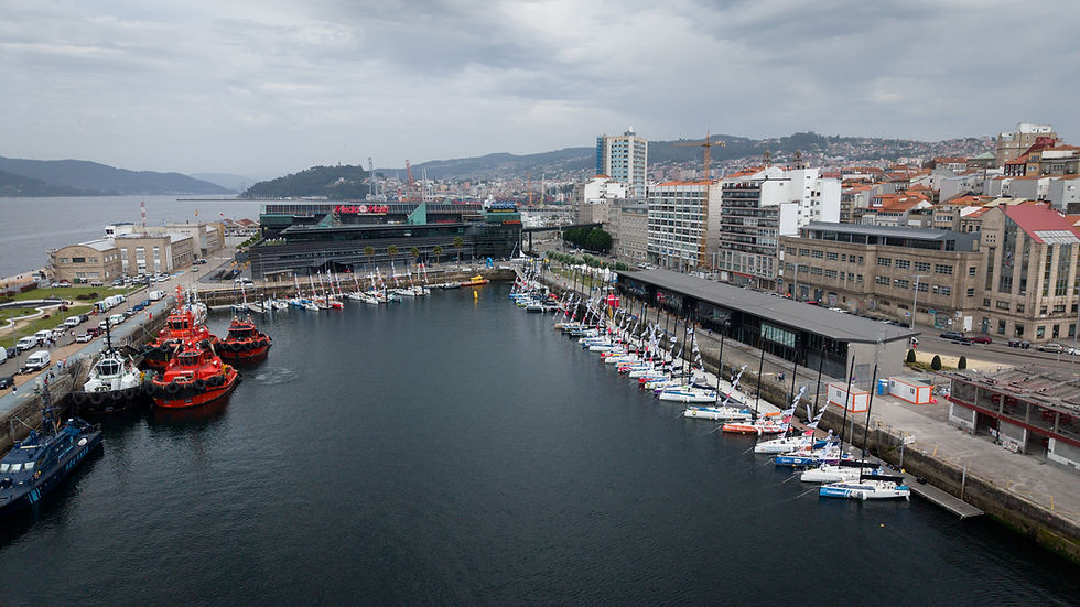 J-1 Avant le départ de la deuxième étape de La Solitaire du Figaro Paprec