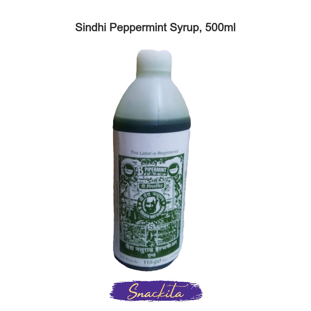 Sindhi Peppermint Syrup, 500ml