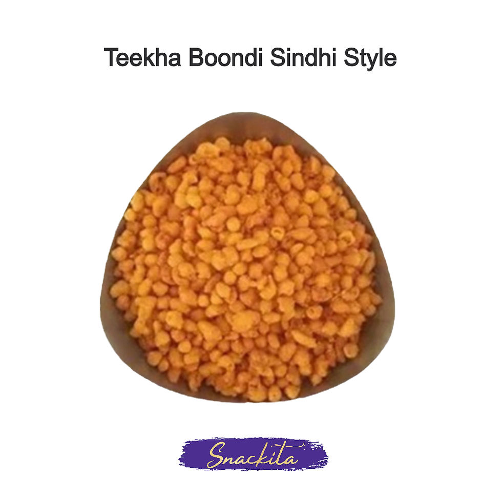 Teekha Boondi Sindhi Style