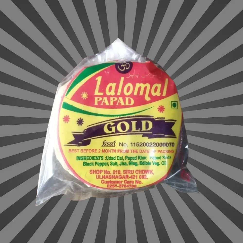 Lalomal Papad GOLD, 500g