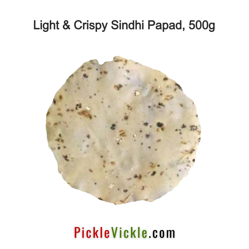 Light & Crispy Sindhi Papad, 500g