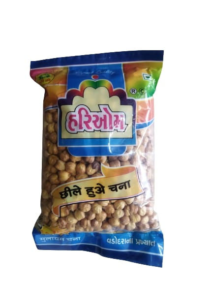 Hariom Roasted Black Chana (Bhugda), 200g