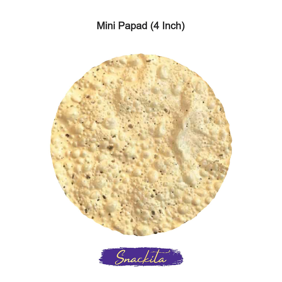 Mini Papad (4 Inch)