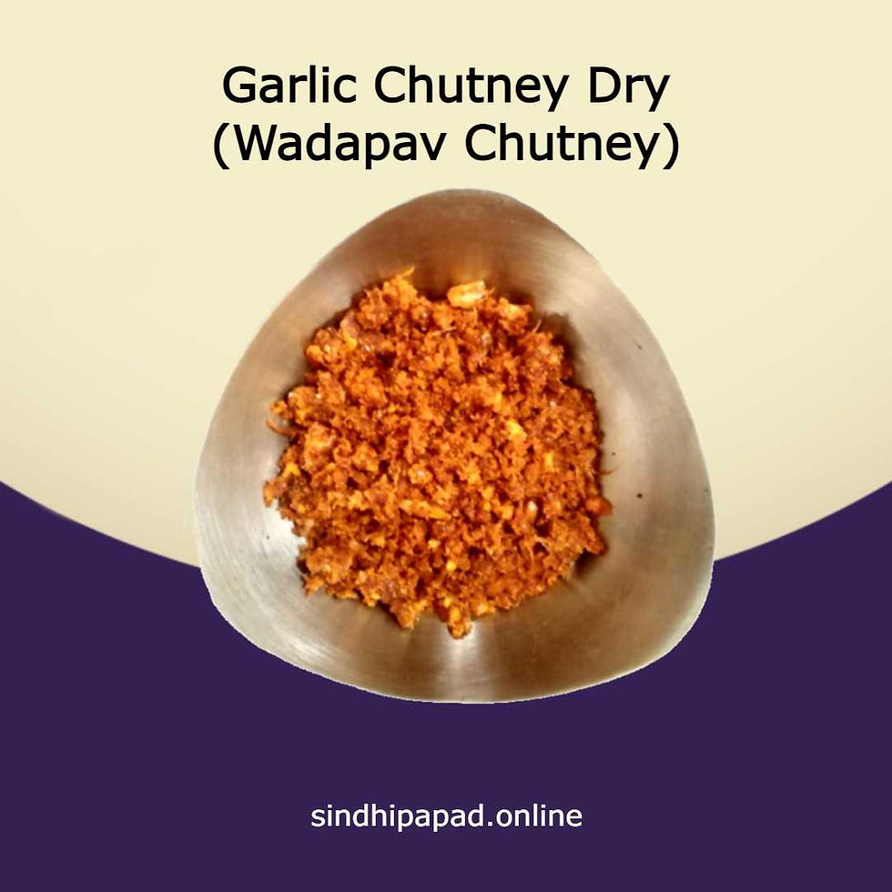 Thumbnail: Dry Lasun Chutney for Wada pav, 100g