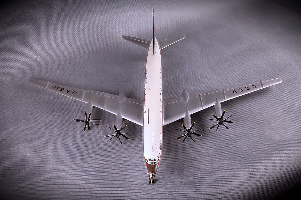 TU-114 готовая модель