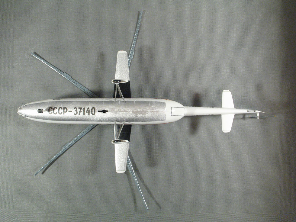 MI-6 готовая модель (снизу)