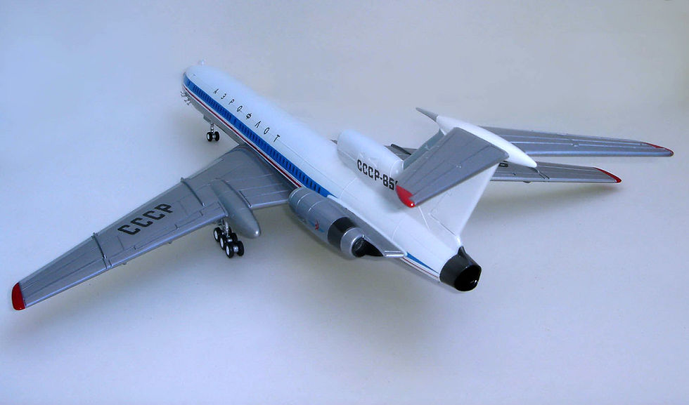 TU-154 (Aeroflot) готовая модель