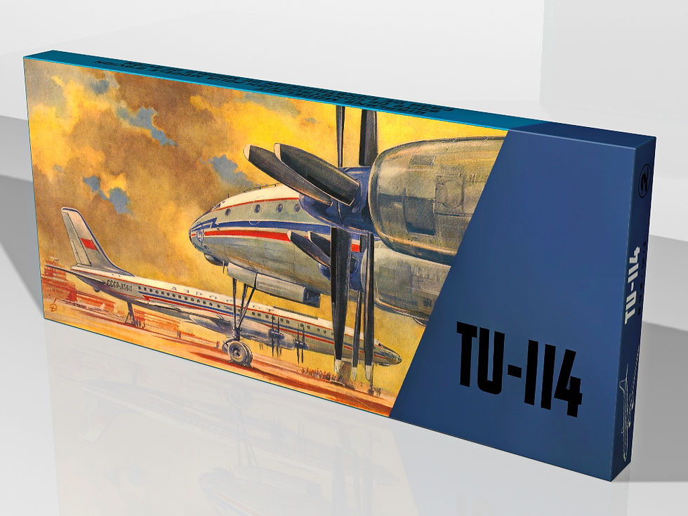 TU-114 (Ту-114) 1/100 №10