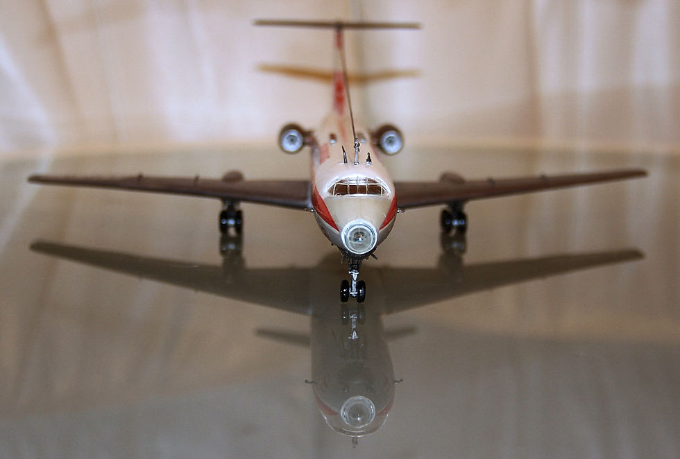 TU-134 (Interflug) готовая модель