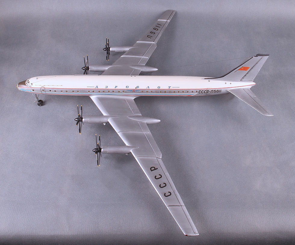 TU-114 готовая модель