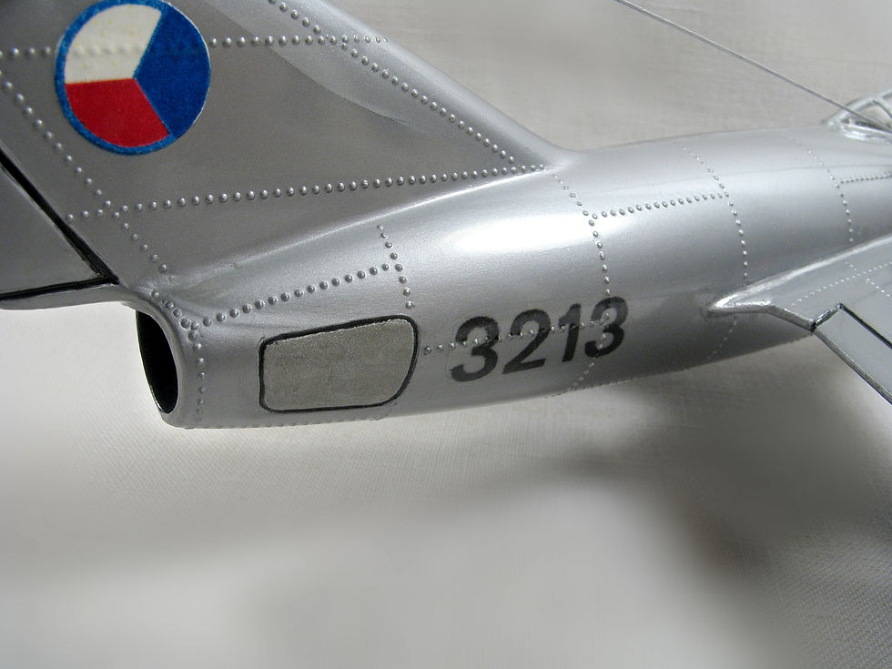 MIG-15 готовая модель
