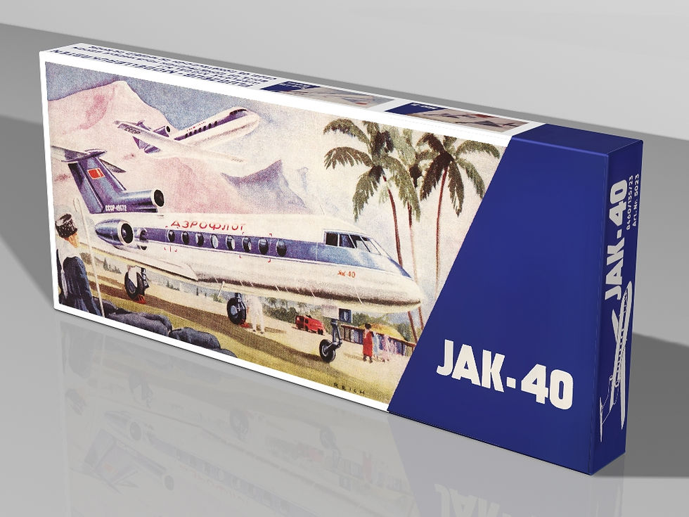 JAK-40 (Як-40) 1/100 №24