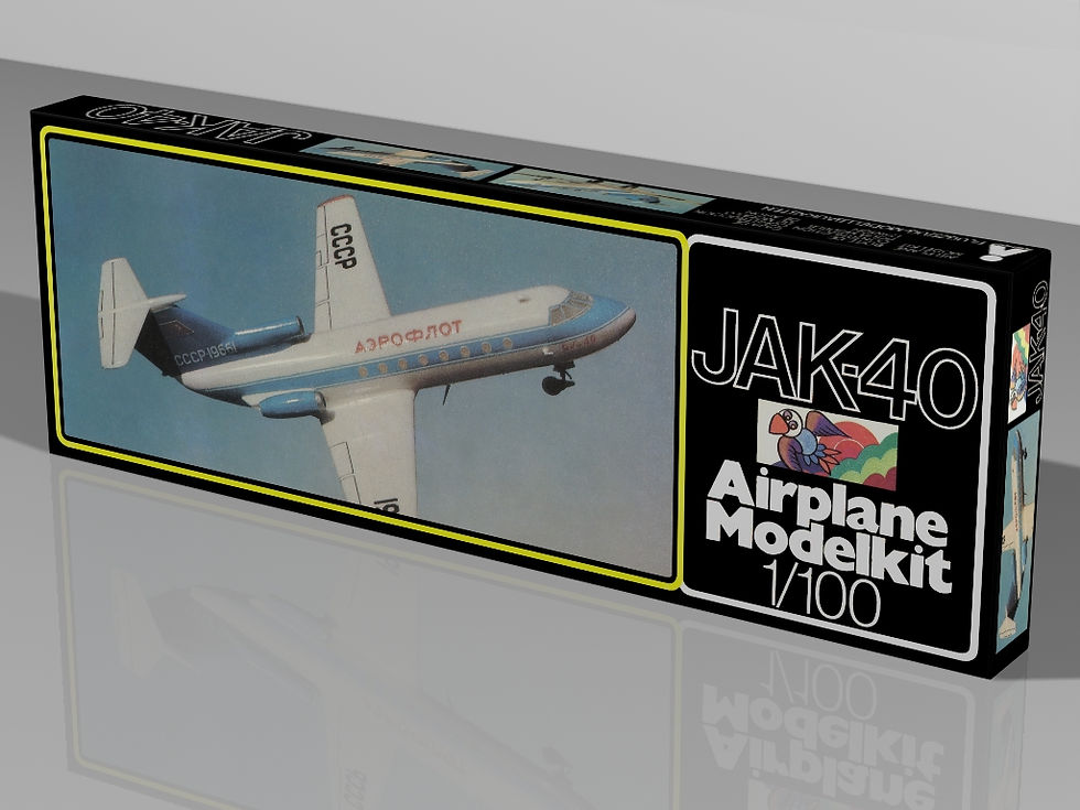 JAK-40 (Як-40) 1/100 №24