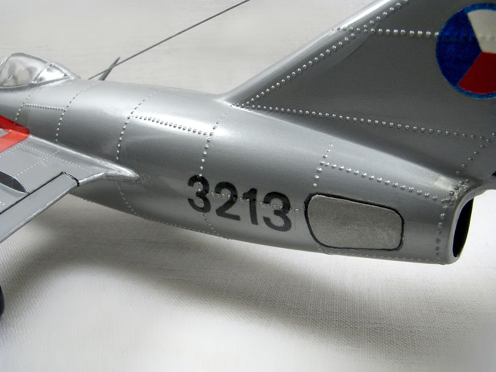 MIG-15 готовая модель