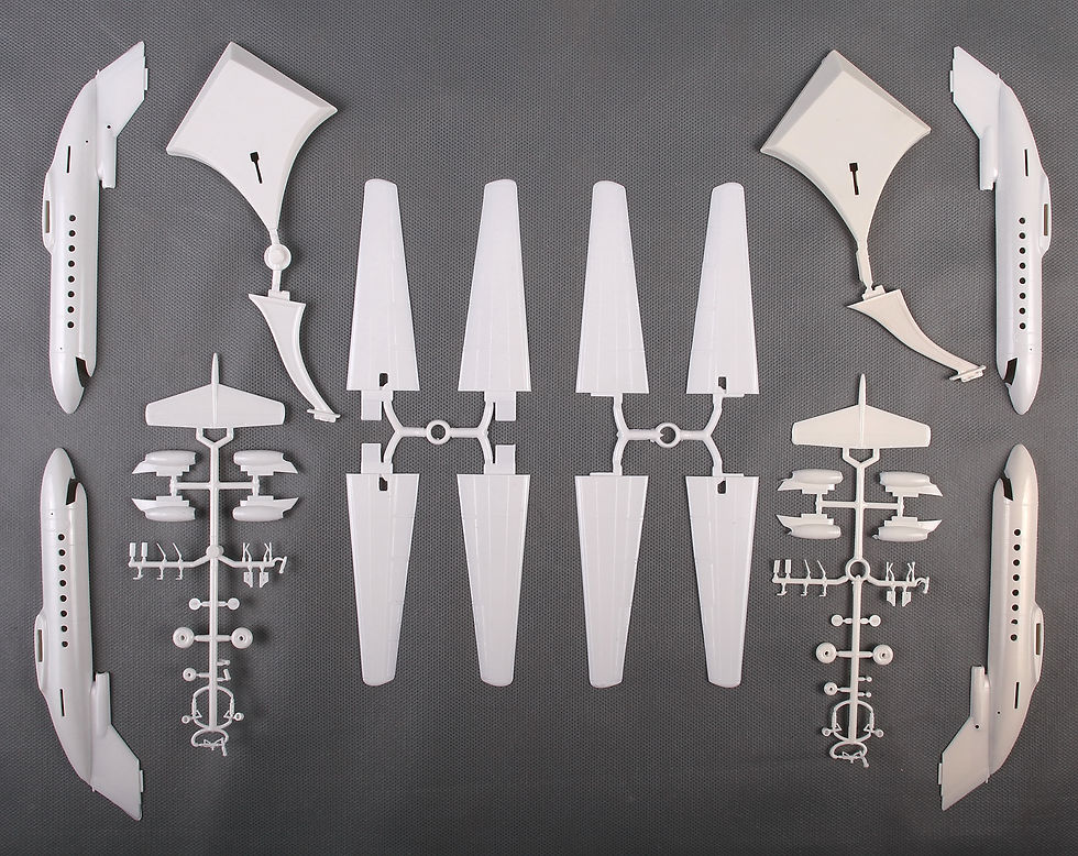 Сравнение деталей JAK-40