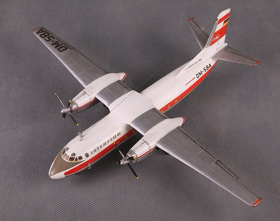 AN-24 готовая модель