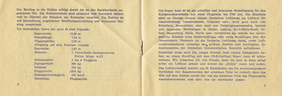 AERO-45 1957 MANUAL sheets 4, 5