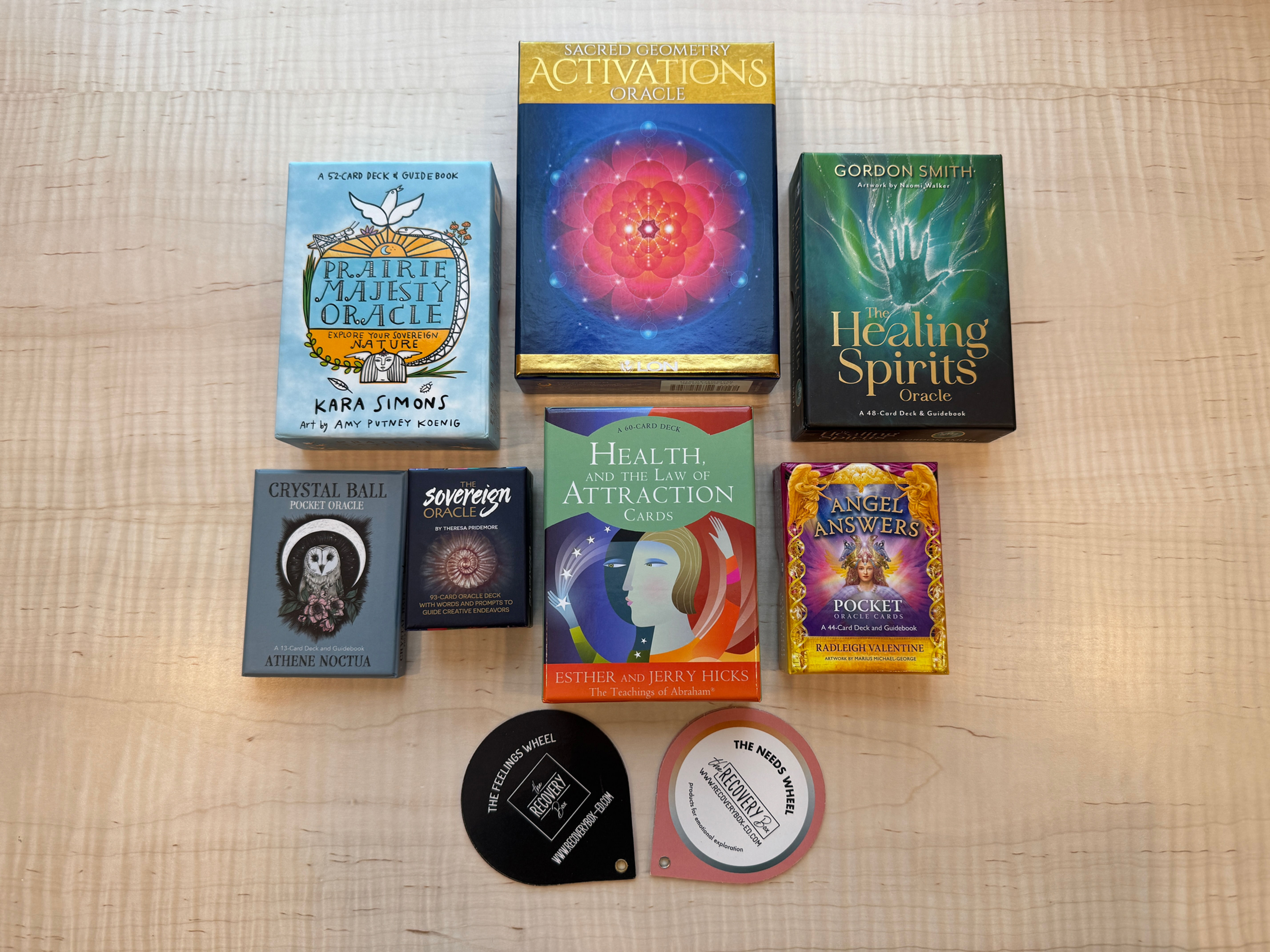 Lot of Oracle Card Decks