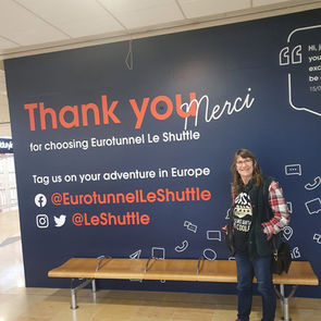 Jan At The Channel Tunnel