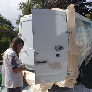 Jan Preparing For Respray