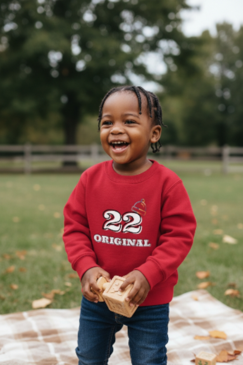 Thumbnail: Toddler 22 Original Cool Crewneck Sweatshirt
