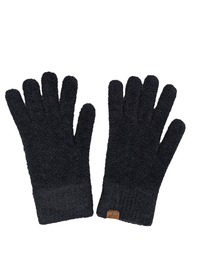 Thumbnail: C.C Plush Terry Chenille Gloves