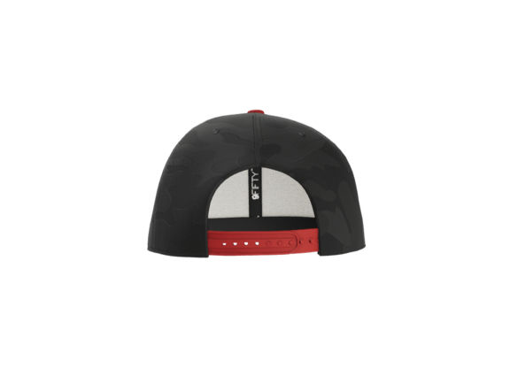 Thumbnail: WD Initial Camo Flat Bill Snapback