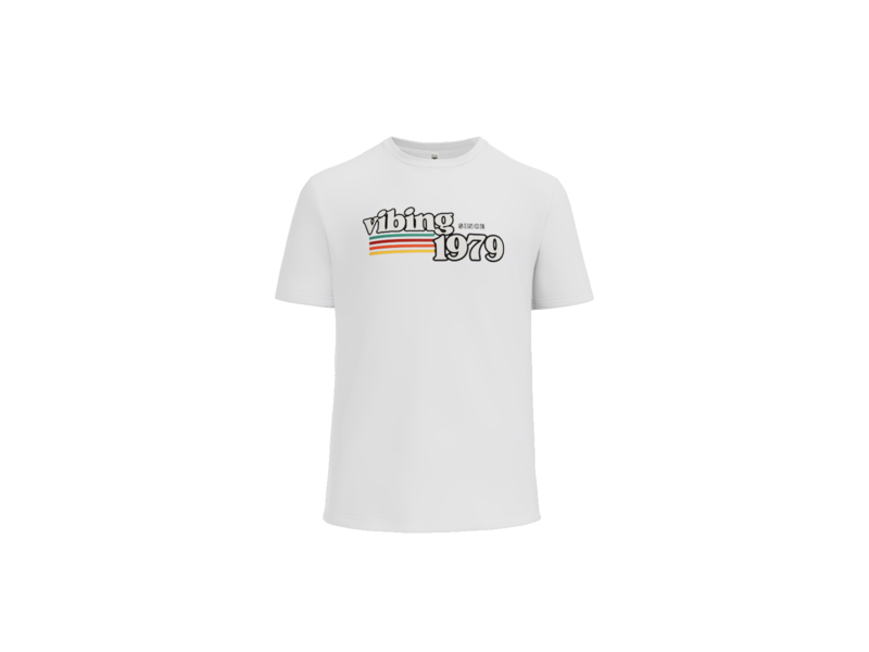 Thumbnail: White 1970's Vibe Tee