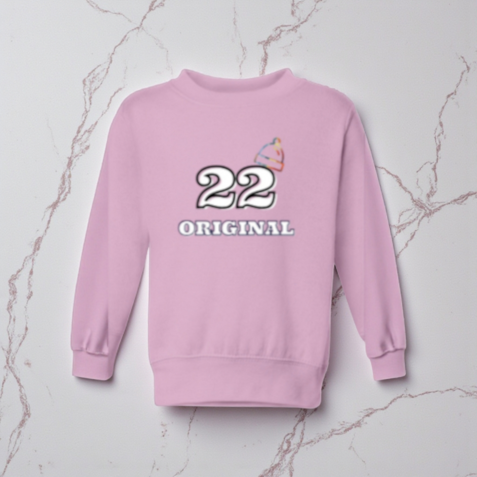 Thumbnail: Toddler 22 Original Cool Crewneck Sweatshirt