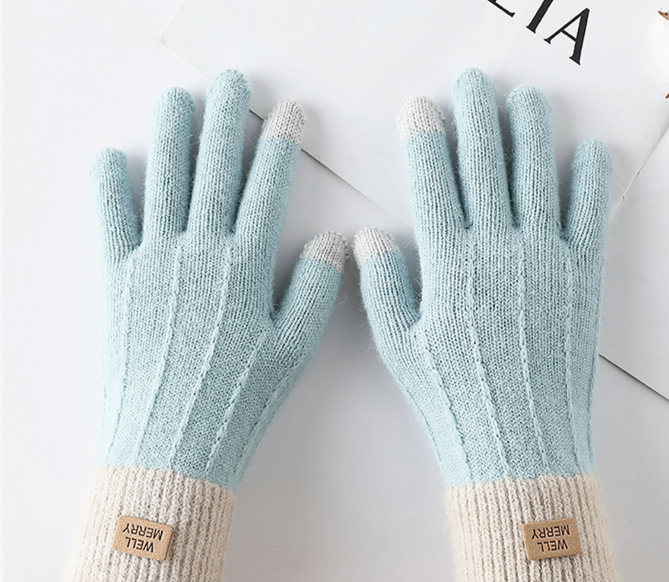 Women Fashion Wool Gloves