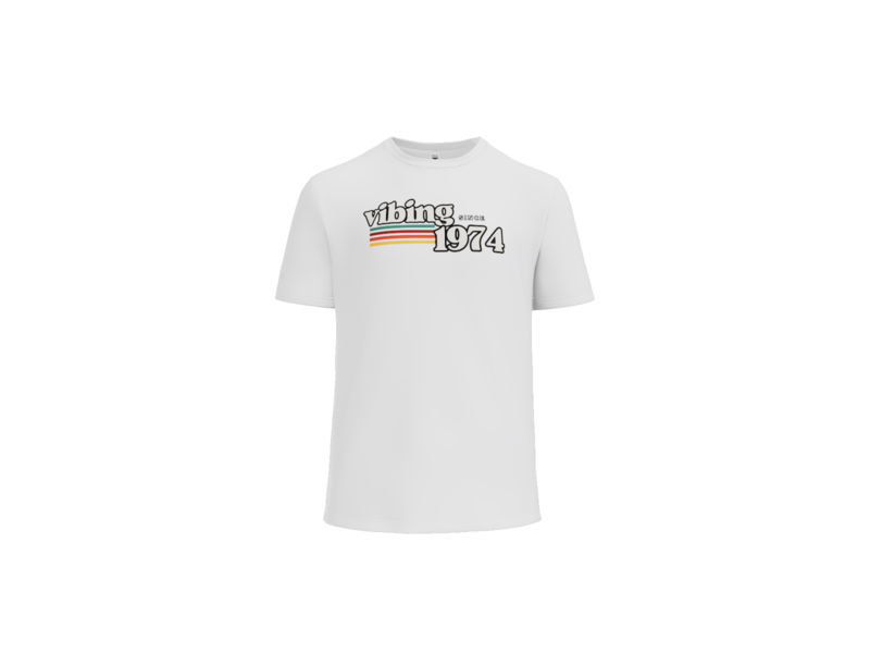 Thumbnail: White 1970's Vibe Tee
