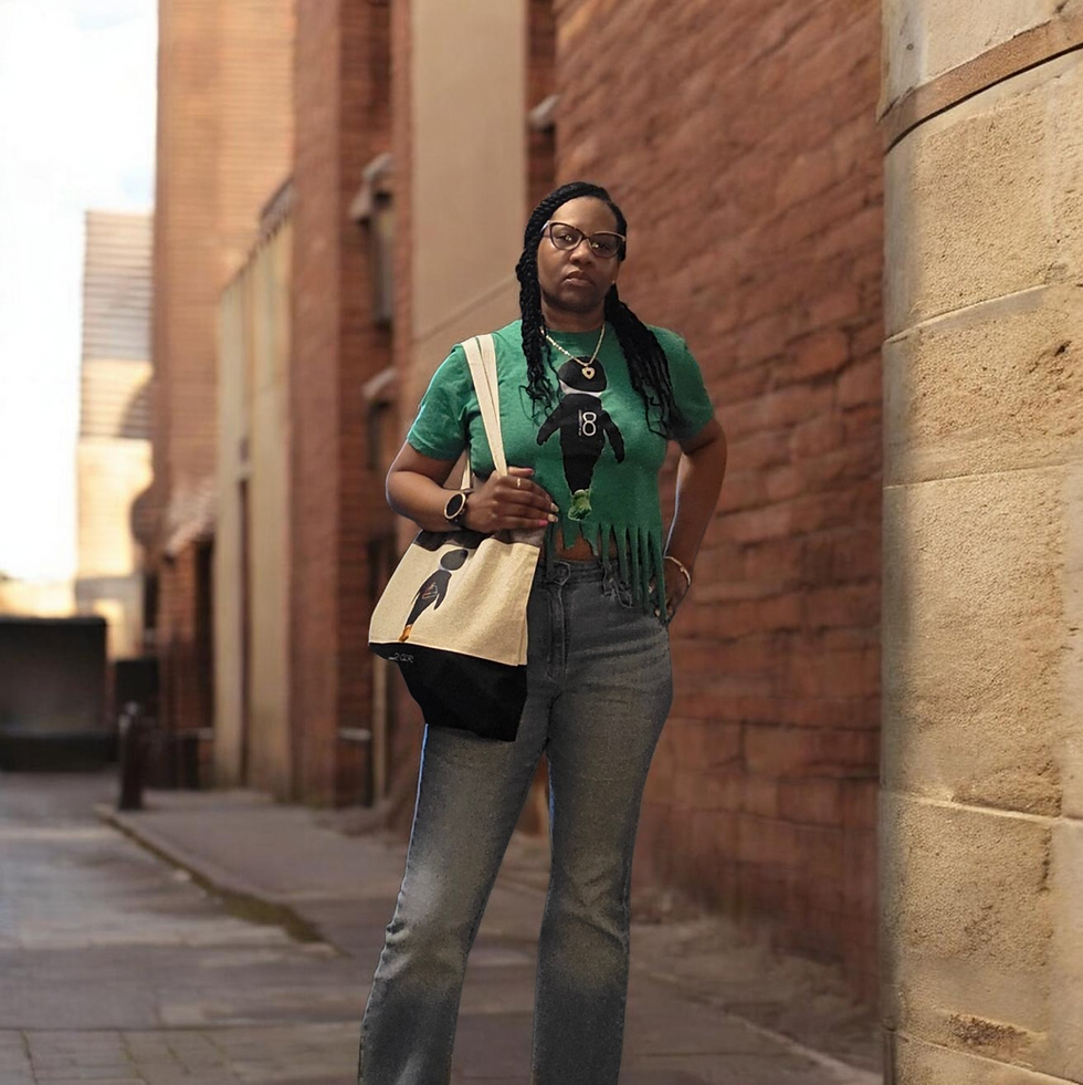 Thumbnail: Fringe Cut New Beginnings ~ KD Snow Tee™