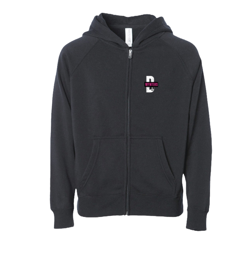 Thumbnail: Toddler Black DReam Full Zip Hoodie