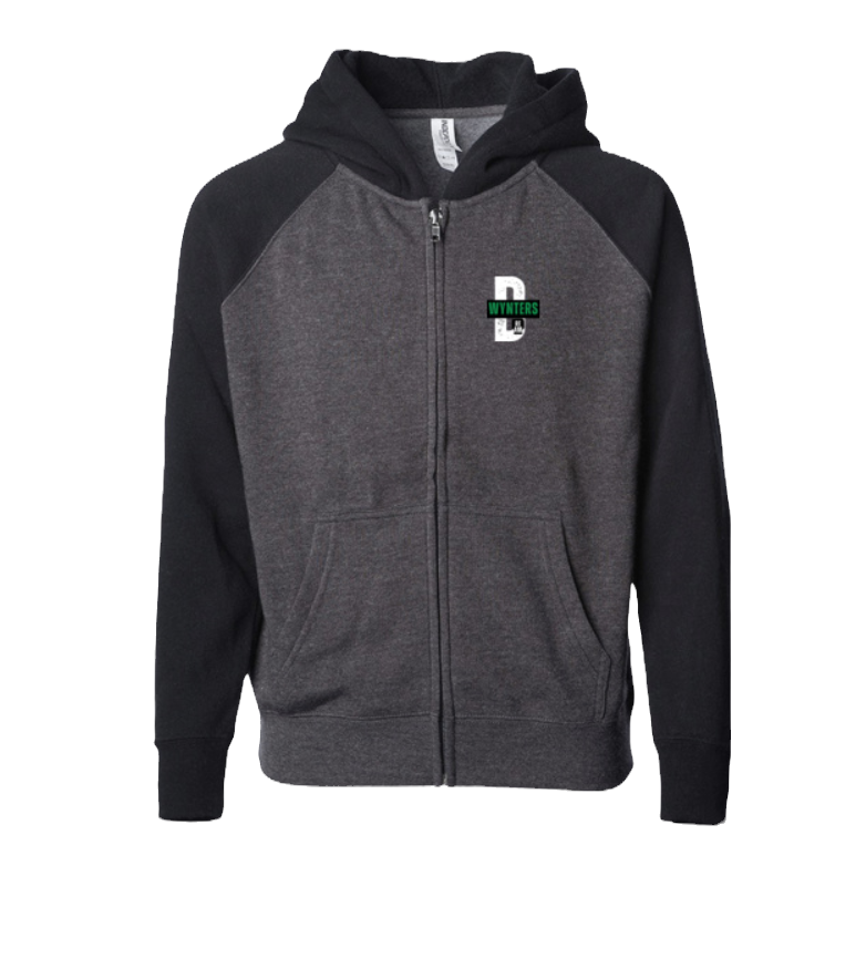 Thumbnail: Toddler Black DReam Full Zip Hoodie