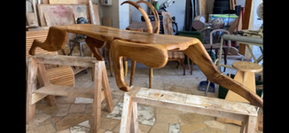 Panther coffee table design
