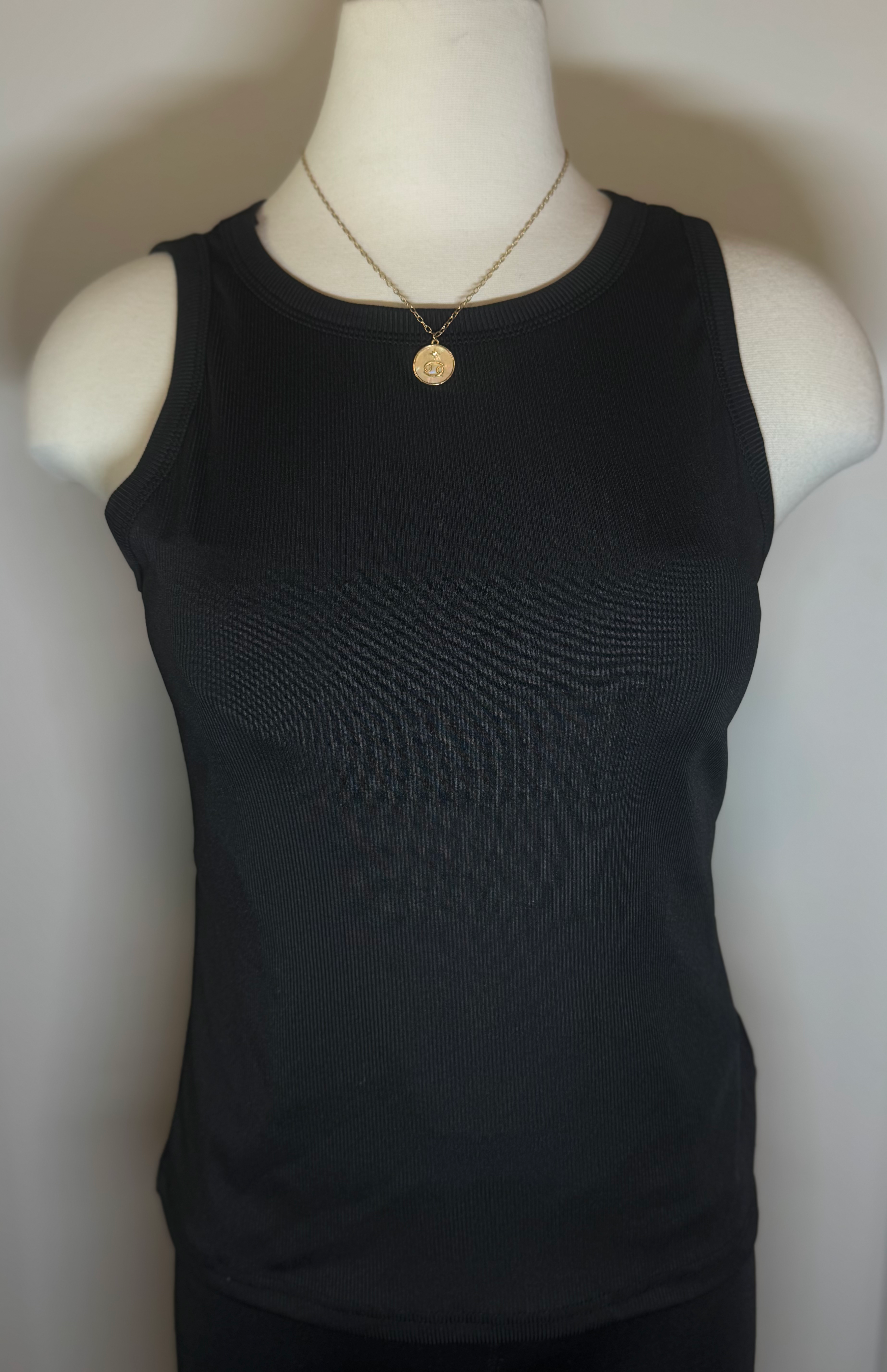 Ribbed tank top