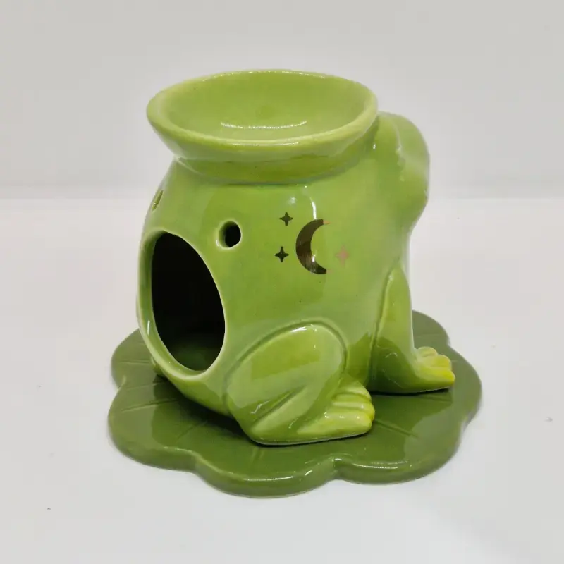 Miniature : Brule parfum pour fondant parfumé en forme de grenouille vue de derrière
