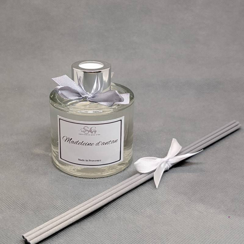 Diffuseur à bâtons madeleine d'antan