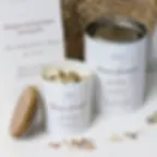 Bougie rituel Recevoir pleinement avec boîte écrin et fascicule explicatif